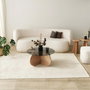 Hanah Home Bubble Mesa de Centro Roble y Fume